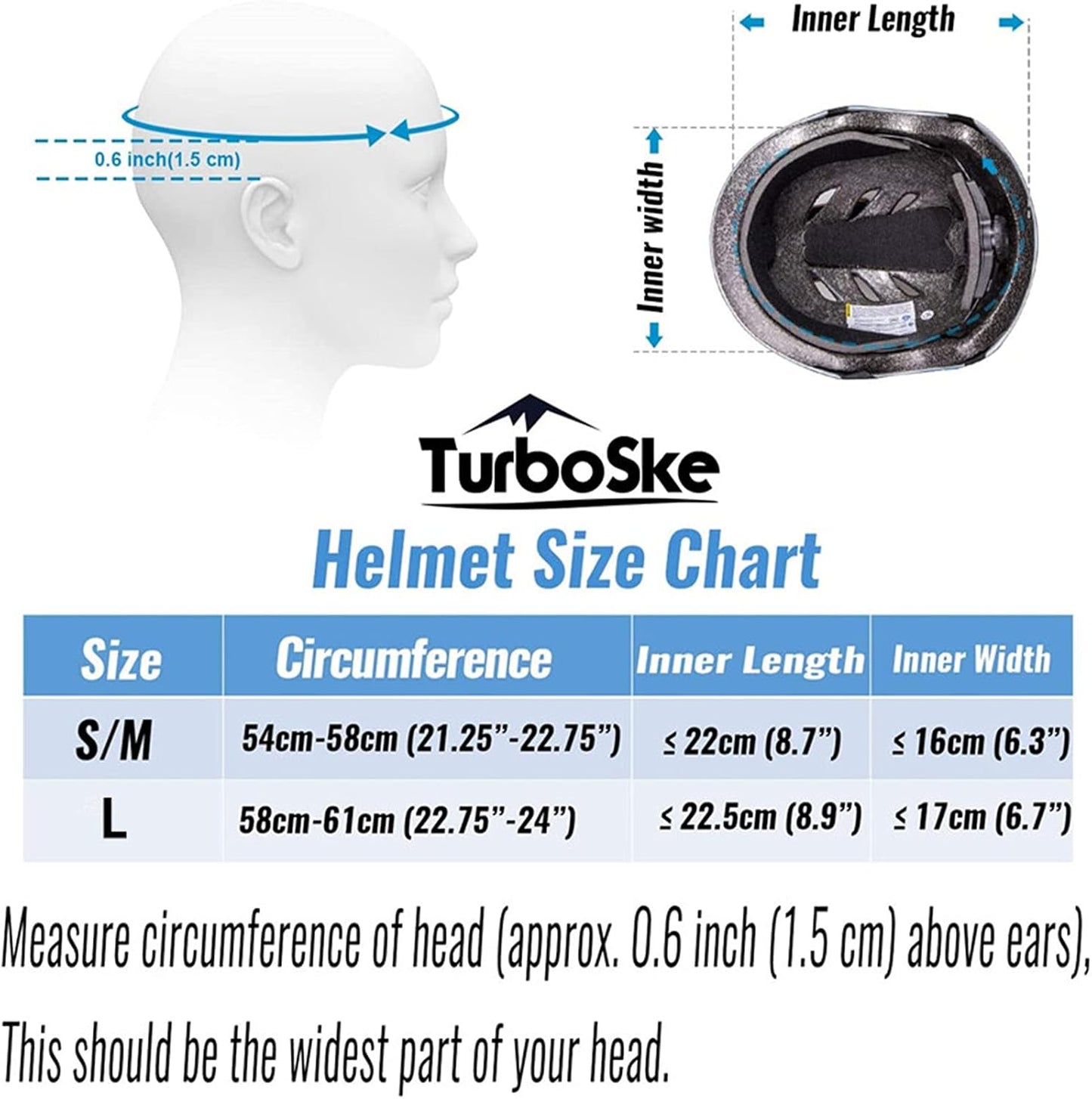 Skateboard Helmet, Cpsc-Compliant Bike Helmet BMX Helmet Multi-Sport Helmet for Youth Men and Women