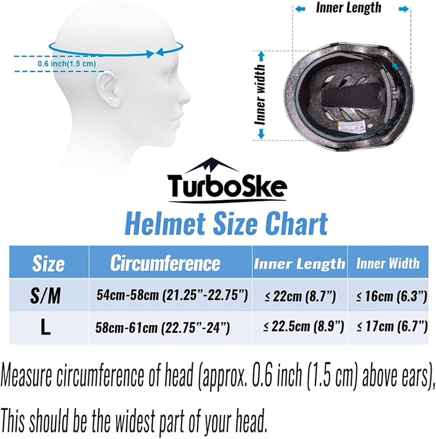 Skateboard Helmet, Cpsc-Compliant Bike Helmet BMX Helmet Multi-Sport Helmet for Youth Men and Women
