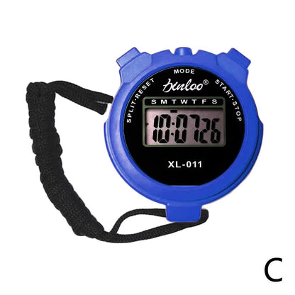 Multifunctional Stopwatch Counter Handheld Sport Stopwatch Digitale Display Fitness Timer Teller Draagbare